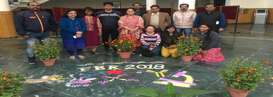 Rangoli for Ongoing Conference FBR2018